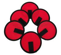 Healvian 6Pcs Red Fishing Lure Covers Waterproof Bait Keeper Hook Protector Sleeve Guard for Outdoor Ice Fishing Rod Storage