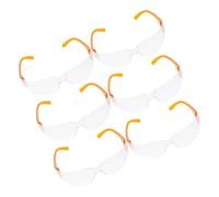 Healvian 6pcs Safety Glasses Waterproof Scratch-Resistant Lab Goggles for Eye Protection Science Experiments and DIY Activities