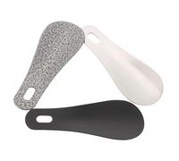 Healvian 6pcs Stainless Steel Shoehorn with Handle for Seniors Metal Shoe Helper for Home and Travel Smooth Edges to Reduce Bending and Protect Footwear