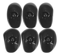 Healvian 6pcs Water Earmuffs for Hair Dye Ear Caps for Dyeing and Styling Functional Ear Protection for Salon Use