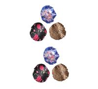 Healvian 6pcs Wide-brimmed Sleeping Cap for Hair Loss Practical Chemotherapy Cap for Home Indoor Use Hair Protector Hat for Women