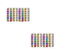 Healvian 8 Boxes Colorful and Metallic Metal Nail Art Studs Rivets with 12-grid Box for DIY Manicure and Special Occasions, Portable Convenience and Organised Storage, Retro Punk Cone Spike