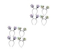 Healvian 8 pcs Halloween Eyeball Headband Lightweight Spooky Hair Accessories for Costume Parties Carnival Ghost Festivals Comfortable and Eye Catching Design for All Ages