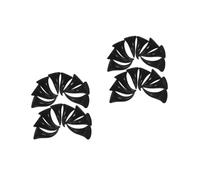 Healvian 80 PCS Black Devil Horns for Craft DIY Halloween Costume Accessories Lightweight Demon Horns for Hair Clips and Headbands Versatile Party Dress Up for Adults