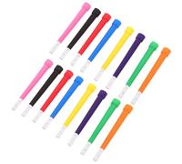 Healvian 8pairs Fitness Jump Rope Handles Replacement Grips for Steel Wire Speed Ropes Quick Install Skipping Cable Accessories for Cardio Training Multi-color for Home Gym Outdoor Use