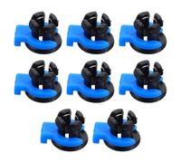 Healvian 8pcs 3D Printer Bowden Tube Collet Clips and Claw Buckles 4mm Plastic Quick Connectors for Hotend Extruder Compatible with Filament Feeding System