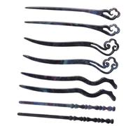 Healvian 8pcs Chinese Hair Sticks Elegant Hair Chopsticks Women Accessories Vintage Style Bun Pins for Daily Use Wedding Party Cosplay