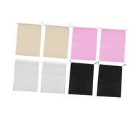 Healvian 8Pcs Drawstring Shoe Storage Bags Travel Organizer Pouches for Clothes Socks Underwear Lightweight Non-Woven Fabric Dustproof Bags for Home and Trip Packing