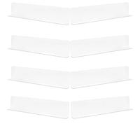 Healvian 8pcs Guinea Pig Cage Accessories Pvc Blockers for Small Pets Designed to Reduce Mess Keep Bedding inside Cage for Guinea Pig Playpens