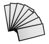 Healvian 8pcs Magnetic Notepads for Refrigerator with Full Magnetic Back Each Stylish Grocery List and To-do Pads for Meal Planning and Efficient Home Organization