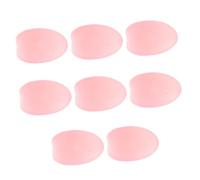 Healvian 8Pcs Silicone Lip Brush Caps with Suction Cup Design Anti-loss Lip Brush Covers for Makeup Protection