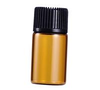 Healvian 9pc Mini Glass Essential Oil Bottle Oil Bottles for Kitchen Aromatherapy Diffuser