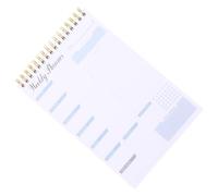 Healvian A5 Weekly Tear-off Planner Notebook with Spiral Binding, Colored Pages, English Layout, Daily to Do List Notepad for Work and Study Scheduling