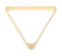 Healvian Abs 5.72cm American Billiard Triangle Rack, 0.6cm Thick Black Pool Ball Rack, Sturdy Resin Billiard Tripod Frame for Snooker and Pool Table Accessories