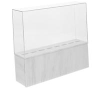 Healvian Acrylic Makeup Tweezer Holder for Eyelash Extensions Dustproof Display Stand Organizer for Beauty Salon and Home Use Practical Storage Shelf Preventing Loss and Keeping Tools Neat