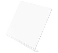 Healvian Acrylic Painting Easel Stand 5mm Thick Desktop Slant Board 27x27x6cm for Art Sketching Drawing and Writing, Ergonomic Acrylic Slant Painting Board for Home and Studio Use