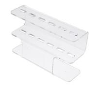 Healvian Acrylic Tweezers Display Holder for Eyelash Extensions Durable Storage Rack to Organize and Showcase Lash Tweezers Compact and Easy to Clean Stand for Home Use