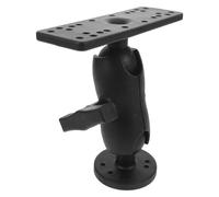 Healvian Adjustable Fishfinder Mount Bracket for Kayak and Boat Rotating Fishfinder Support with Impact-resistant Construction Compatibility for Gpsmap and River Fishing Accessories