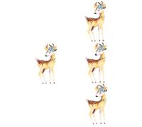 Healvian Adorable Deer Brooch Pin Cute Animal Lapel Badge for Clothing Backpacks Hats and Bags Fashion Accessory for Sweaters Scarves and Halloween Birthdays and Christmas