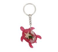 Healvian Adorable Keychain Ornament Decorative Resin Turtle Key Chain Fashion Bag Accessory