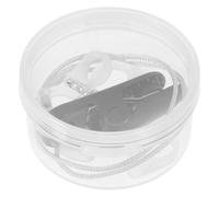 Healvian Aid Anti-Lost Lanyard for Seniors, Adjustable Fixation Cord Rope with Silicone Protection Ring, Secure Clip for Behind-The-Ear Use, Grey Single Ear