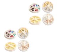 Healvian Alloy Butterfly Nail Art Stickers Manicure Decorations for Women Easy Application for Elegant Nail Design Multi Sanded Finish Fun Crafting