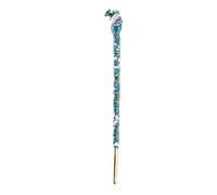 Healvian Alloy Peacock Hair Stick for Long Hair Women Rhinestone Chinese Hairpin with Cultural Heritage Design Wedding and Festival