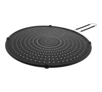 Healvian Anti Oil Splashing Cover Silicone Net for Frying Pan with Handle, Non-Stick Pan Splash Guard for Kitchen Cooking Safety, Random Colour