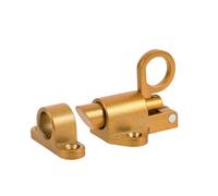 Healvian Automatic Spring Ball Door Latch for Solid Aluminum Doors and Windows, Self-Closing Aluminum Alloy Latch Pin with Automatic Spring Mechanism for Home and Office Security