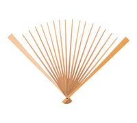 Healvian Bamboo Hand Folding Fan Frame 7 Inch DIY Craft Material