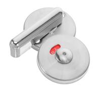Healvian Bathroom Stall Door Indicator Lock with Vacant/occupied Privacy Bolt, 304 Stainless Steel Privacy Handle Lock for Public Restroom Partitions, Silver Finish
