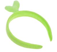 Healvian Bean Sprout Headband for Women, Green Cloth Material, Comfortable and Versatile Party Headwear, Adorable Photo Booth Prop for Birthday and Wedding Celebrations