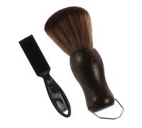 Healvian Beard Grooming Brush and Removing Beard Fragments for Men with Wood and Plastic Material Practical Hair Styling for Salon or Home Use