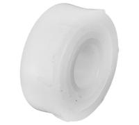 Healvian Bench Grinder Wheel Adapter Bushing for 9-12mm Grinding Wheel Size Adjustment, White Abs Plastic Reducing Bushings for Workshops and DIY, Time and Cost Efficient