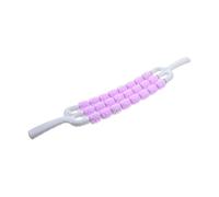 Healvian Bendable Triple-Row Roller Massager Stick for Back Neck and Shoulders Portable Muscle Tool for Yoga Fitness Relieves and Stiffness Lightweight Full Body Trigger Point Therapy