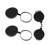 Healvian Binocular Lens Caps 1.38 Inch Rubber Waterproof Replacement Objective Lens Covers for Astronomy and Bird Watching Telescope Accessories