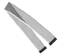 Healvian Black Cotton Fiber Table Tennis Replacement Net, 182 X 15cm | Standard Wax Line, Tight Mesh Design, Easy Installation, Home and Outdoor Use, Adults
