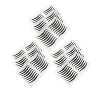 Healvian Black Eyeliner Sticker Strips 80 Pairs Waterproof Reusable Eye Line Stick Ons for Precise Cat Eye Makeup