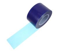 Healvian Blue PE Rim Protection Tape for Wheel Rims Strong Adhesion | Visibility, Scratch Protection, Easy Removal, for Motorcycles and Automotive Shops, 3.15 Inch X 200 Meters