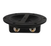 Healvian Boat Hatch Cover Waterproof ABS Copper for Rv Boat | Black Finish, Easy Install Design, Sea Voyages and Fishing Trips, Versatile round Deck Cover