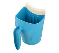 Healvian Boy Girl's Shampoo Cup Soft Rim for Bath Shower Rinse Cup Designed for Boy Girl and Toddlers Comfortable to Hold Hair Rinser and Girls