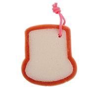 Healvian Bread Bath Sponge for Shower Cleaning Body Cartoon Exfoliating Sponge Bath Supply Soft Material and Shower Use