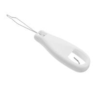 Healvian Button Hook and Zipper Pull Helper 6 Inch Portable Dressing Aid with Universal Compatibility, Plastic and Metal Construction, Comfortable to Hold Tool for Elderly and Pregnant