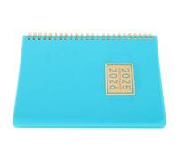 Healvian Calendar Planner Notebook A5 Light Green Paper and Iron Yearly Planning Daily Agenda Appointment Diary for School Work Professionals and Entrepreneurs