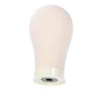 Healvian Canvas Wig Head Mannequin t Pins 21 Inch Display Styling Head for Wig Making and Training Professional Cork Block for Hairdressers and Artists