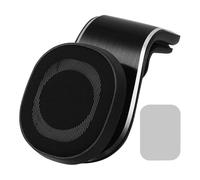 Healvian Car Cell Phone Bracket Auto Phone Stand Black Abs Simple Structure Suitable for Navigation While Driving Easy to Install