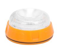 Healvian Car Emergency Yellow LED Warning Light Magnetic Base Strobe Flashing Lamp Practical Small Traffic Signal for Vehicle Safety