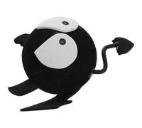 Healvian Cartoon Evil Bat Automotive Antenna Topper with Big Eyes, Cute Car Antenna Character Roof Ornament, Halloween Exterior Decoration for Cars and Trucks