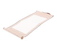 Healvian Chinese Calligraphy Scroll Rice Paper A8 Vertical Blank Hanging Scroll for Brush Painting and Writing Practice