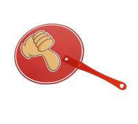 Healvian Classroom Yes No Voting Paddle Teaching Aid Plastic Handheld Stop Sign for Early Childhood Education Teacher Student Question Answer Tool